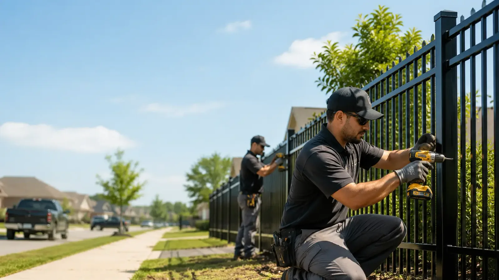 Metal Fence Installation in Piedmont, SC